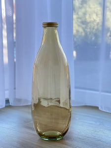 Skleněná váza Yellow Glass